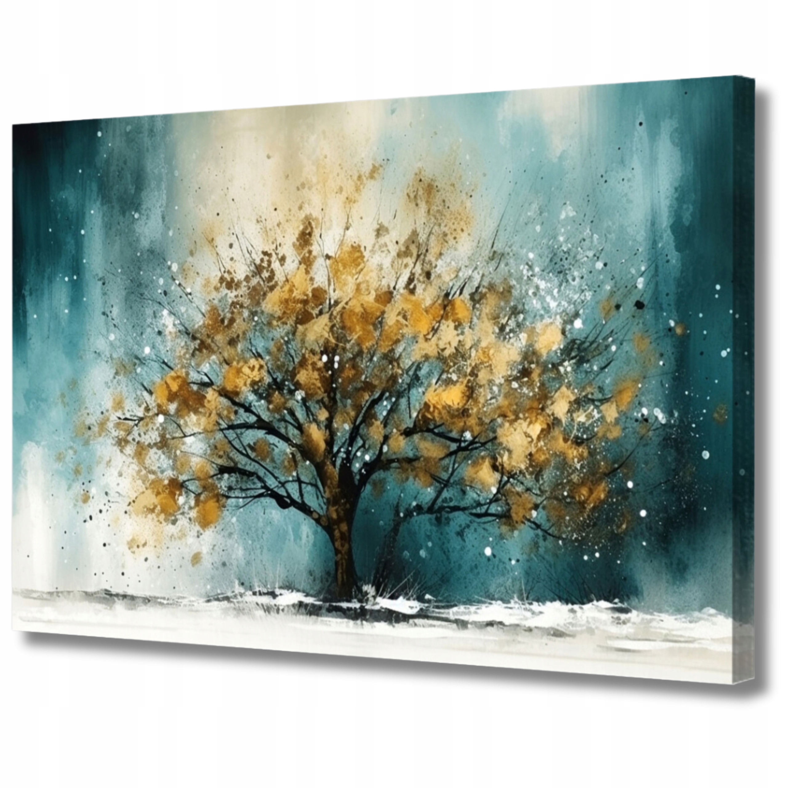 Zimowe Drzewo Abstrakcja Zimowe Drzewo Abstrakcja